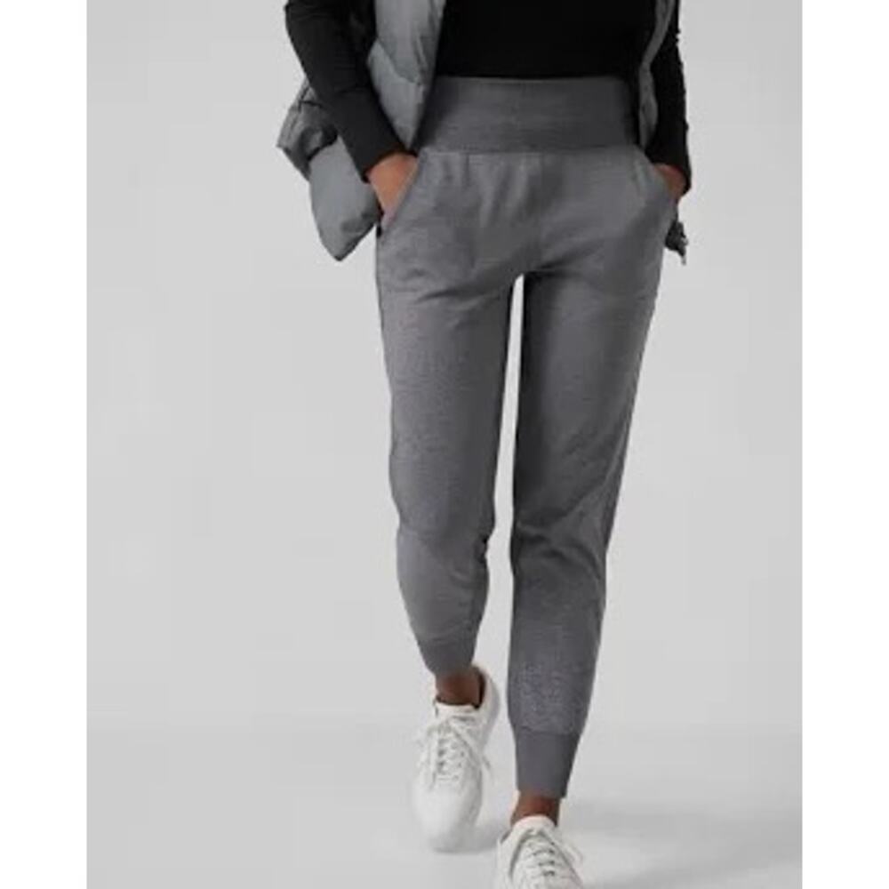 Athleta Venice Jogger Pant Womens XXS Heather Gray EUC
